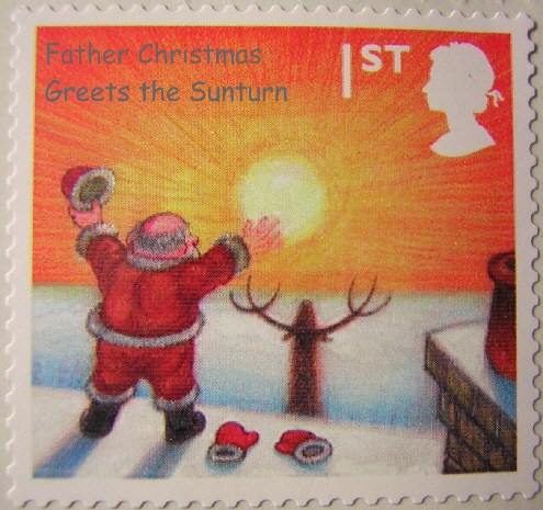 Father Christmas greets the Sunturn